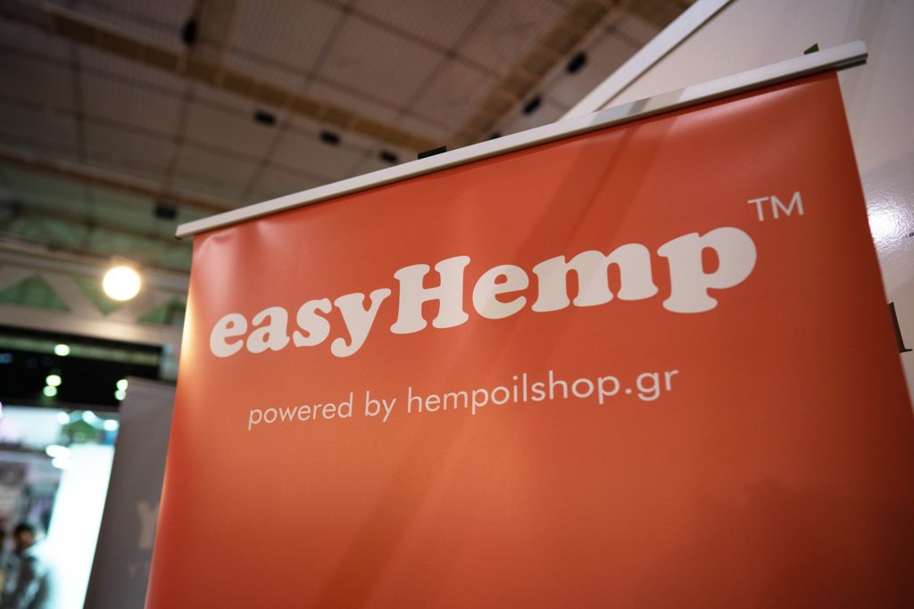 easyHemp banner at expo